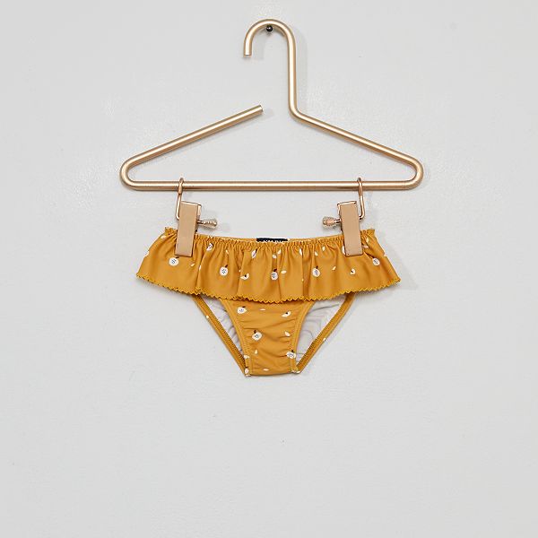 Culotte De Bain Bebe Fille Jaune Kiabi 5 00