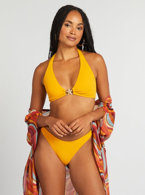 Culotte de bain maille texturée - Kiabi
