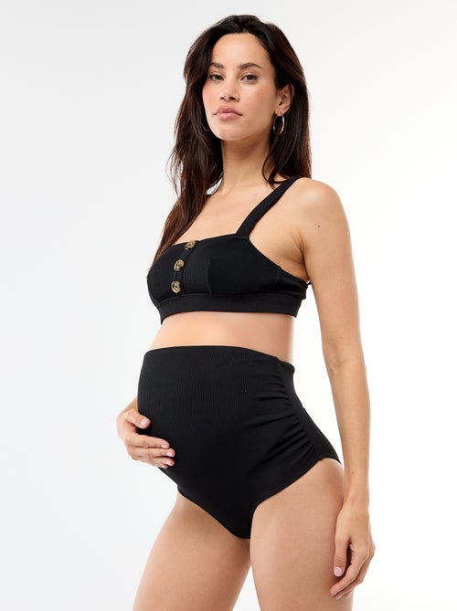 Culotte de bain maternité taille haute - Kiabi Culotte de bain maternité taille haute - Kiabi