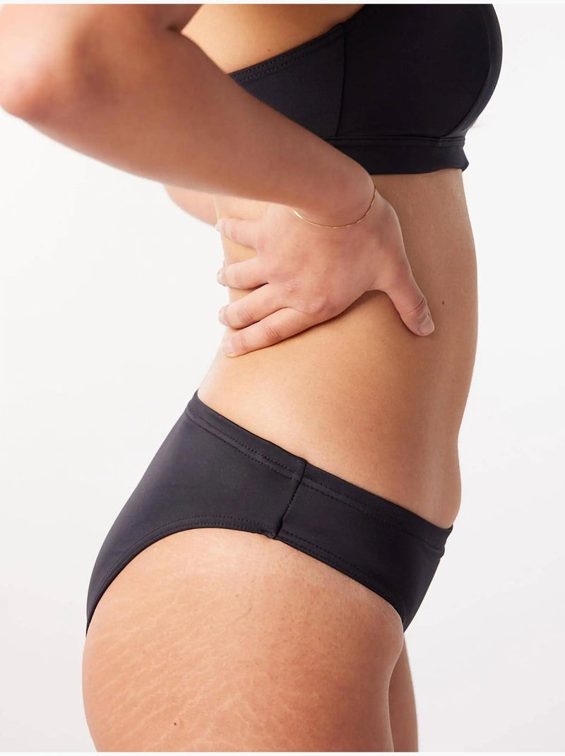 Culotte de Bain Menstruel Bikini adulte Noir Noir - Kiabi