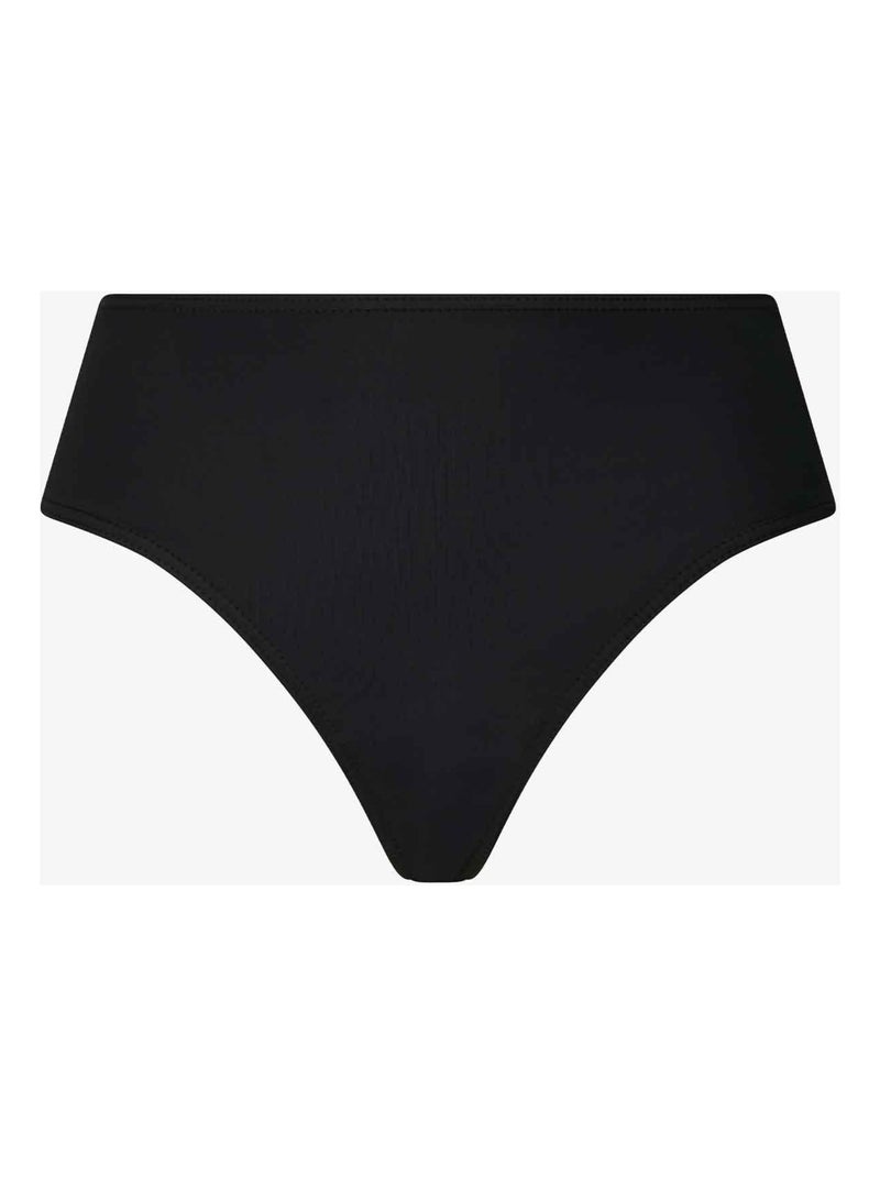 Culotte de Bain Menstruel taille haute - Flux moyen Noir Noir - Kiabi