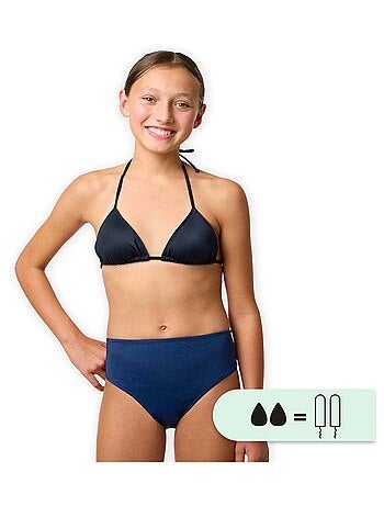 Culotte de Bain Menstruel taille haute pour ados - Flux moyen