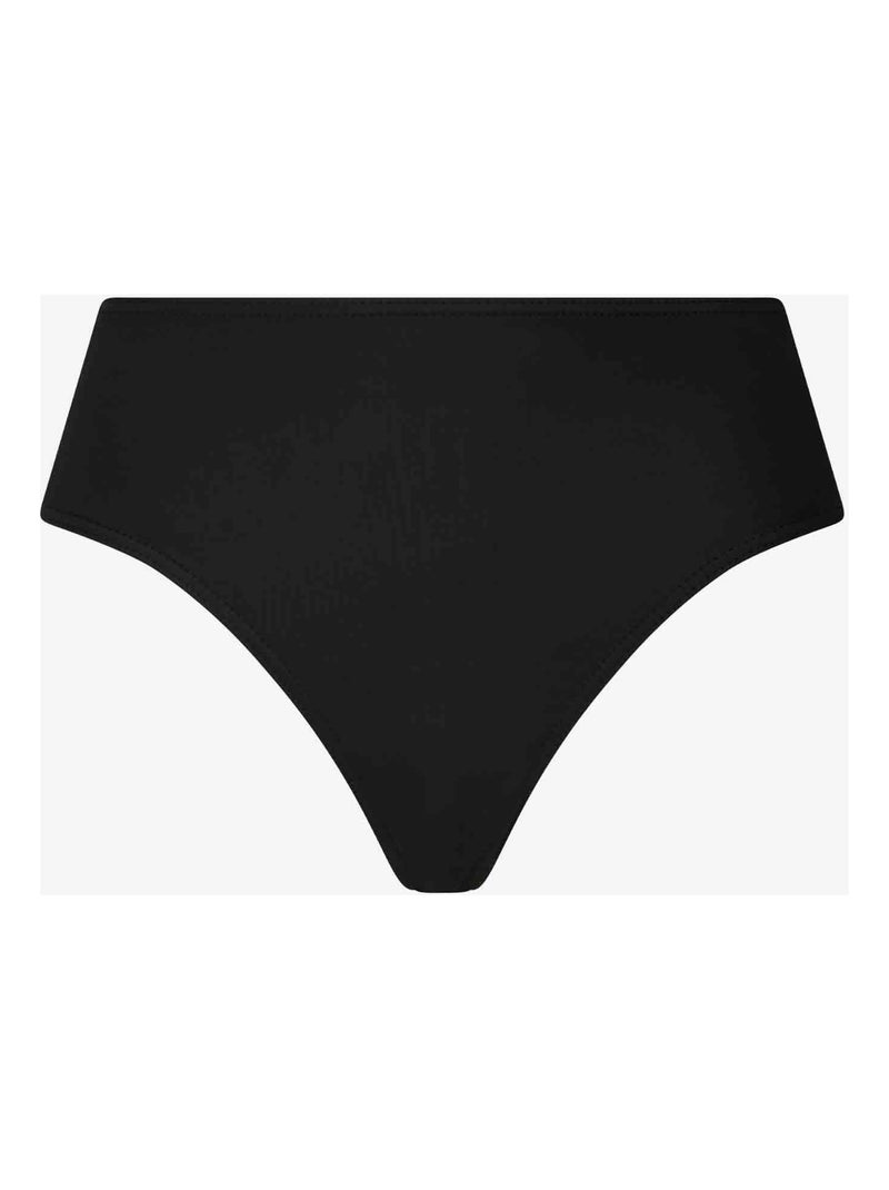 Culotte de Bain Menstruel taille haute pour ados - Flux moyen Noir Noir - Kiabi