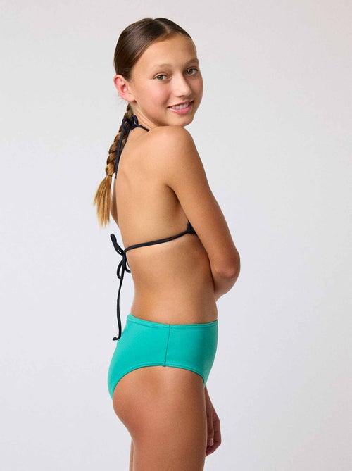 Culotte de Bain Menstruel taille haute pour ados - Flux moyen - Kiabi