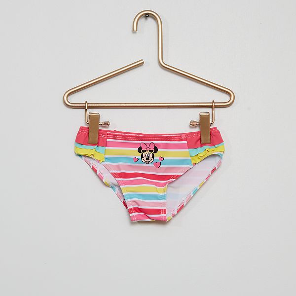 Culotte De Bain Minnie Disney Bebe Fille Fuchsia Kiabi 8 00