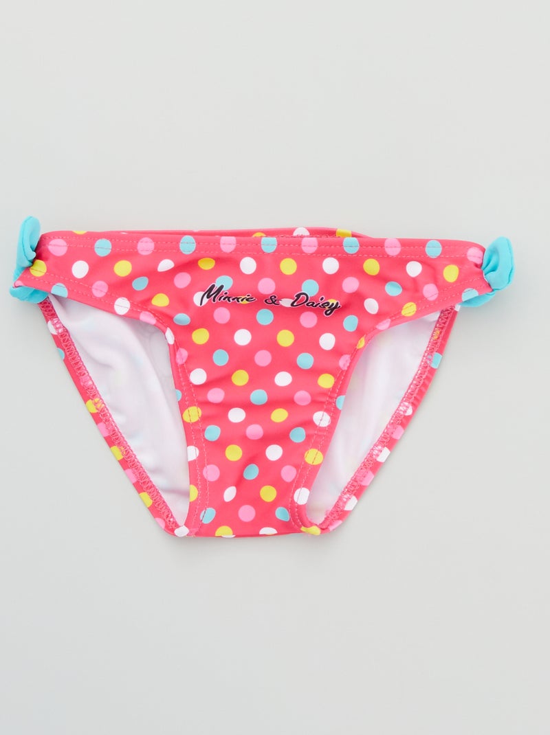 Culotte de bain 'Minnie et Daisy' 'Disney' fuchsia - Kiabi