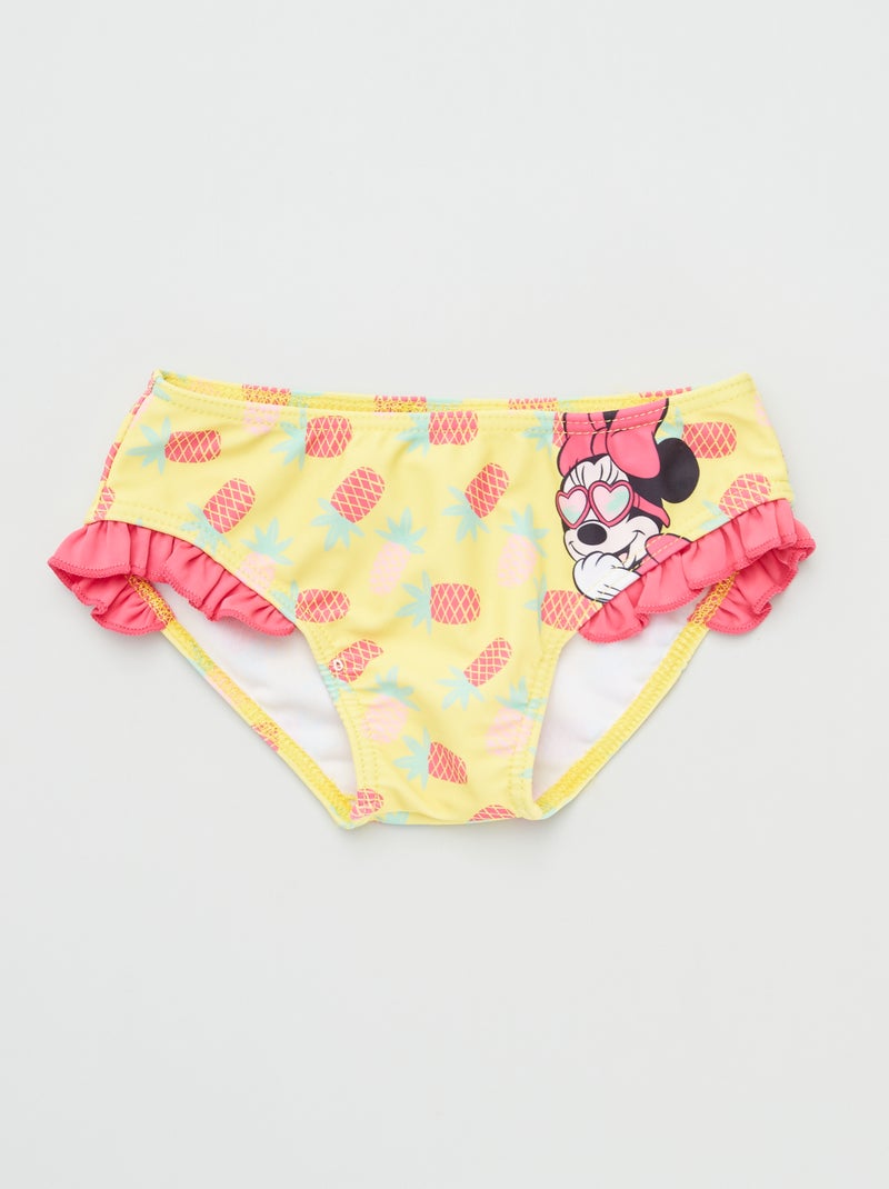 Culotte de bain 'Minnie' jaune - Kiabi