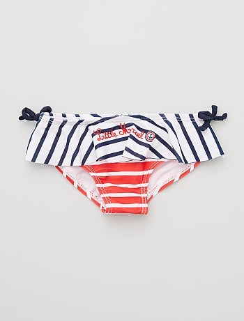 Maillot De Bain Bebe Fille Rouge Kiabi