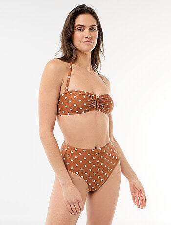 Culotte de bain shapewear taille haute