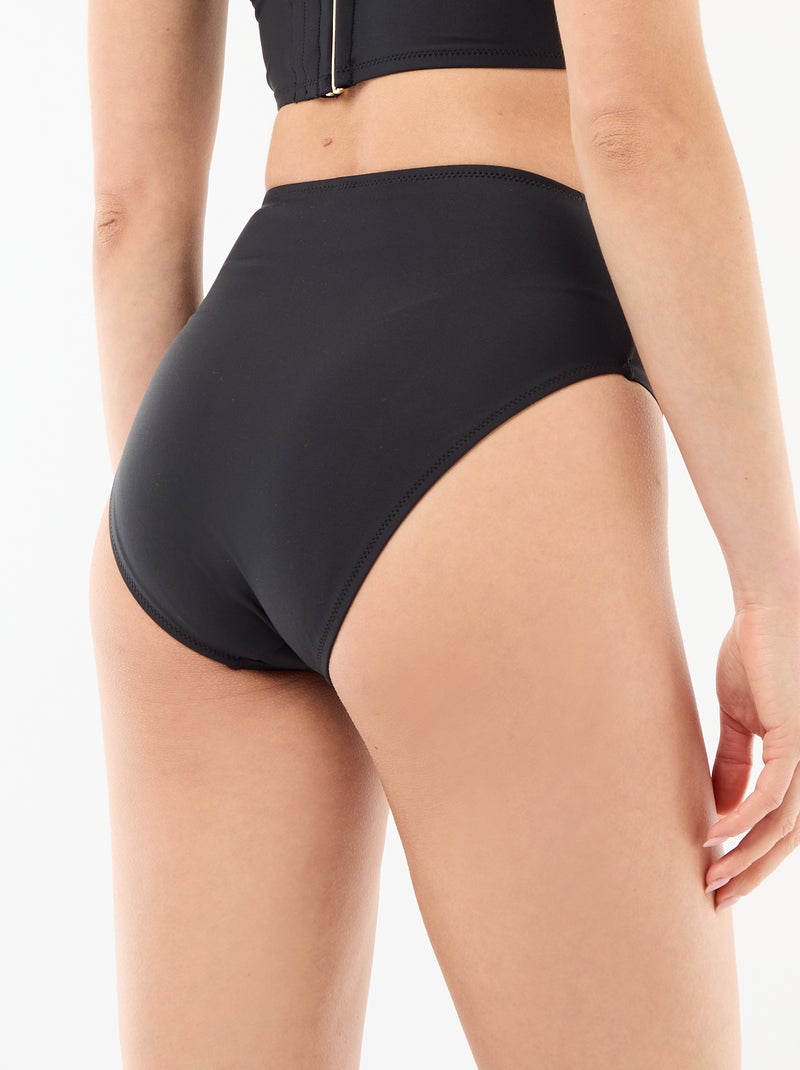 Culotte de bain shapewear taille haute Noir - Kiabi