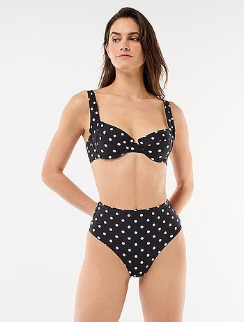 Culotte de bain shapewear taille haute