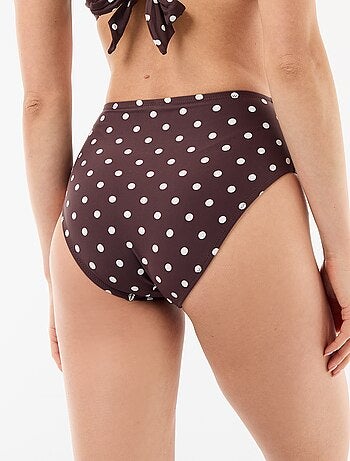 Culotte de bain shapewear taille haute