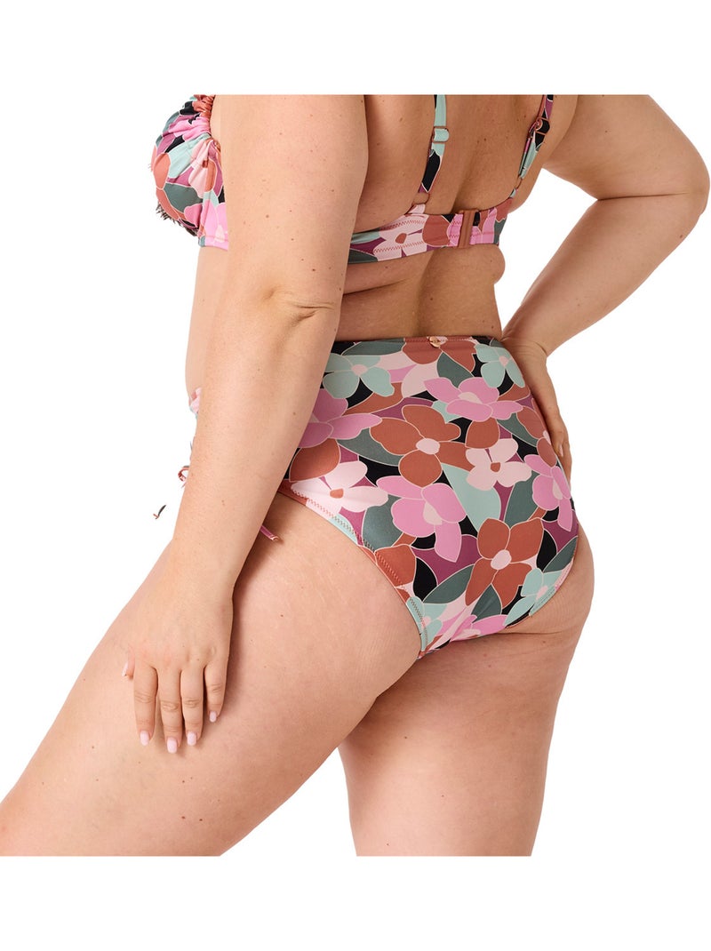 Culotte de bain taille haute COMEDIENNE - Brigitte Bardot Bain Marron - Kiabi