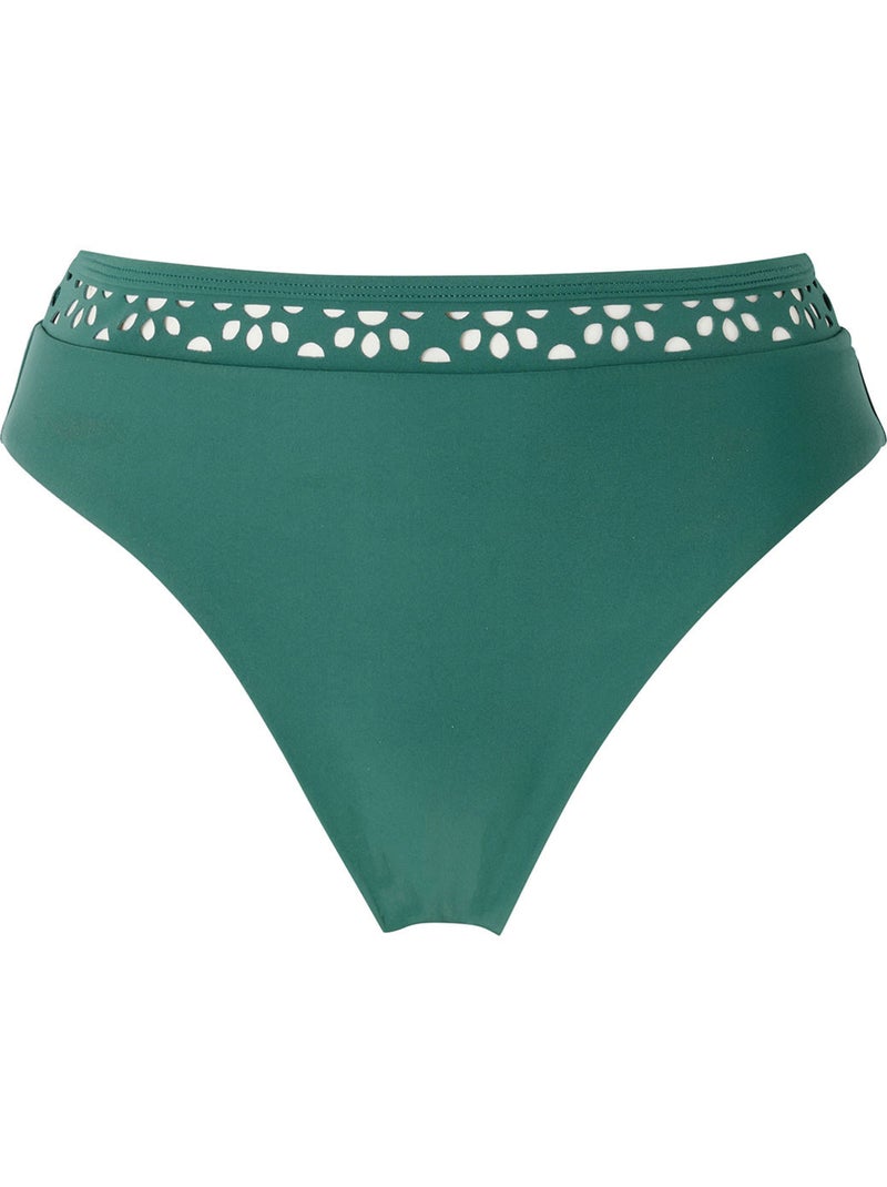 Culotte de bain taille haute MIRAGE - Brigitte Bardot Bain Vert - Kiabi