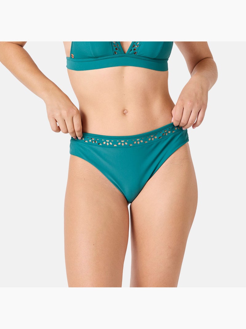 Culotte de bain taille haute MIRAGE - Brigitte Bardot Bain Vert - Kiabi