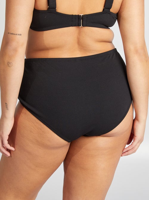 Culotte de bain taille haute - Kiabi