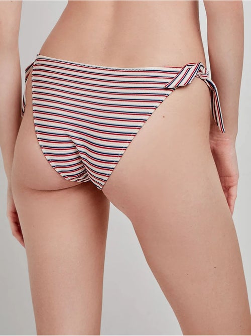 Culotte de bikini ajustable à rayures imprimées - Kiabi Culotte de bikini ajustable à rayures imprimées - Kiabi