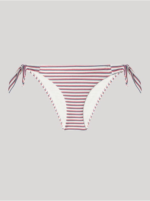 Culotte de bikini ajustable à rayures imprimées - Kiabi Culotte de bikini ajustable à rayures imprimées - Kiabi