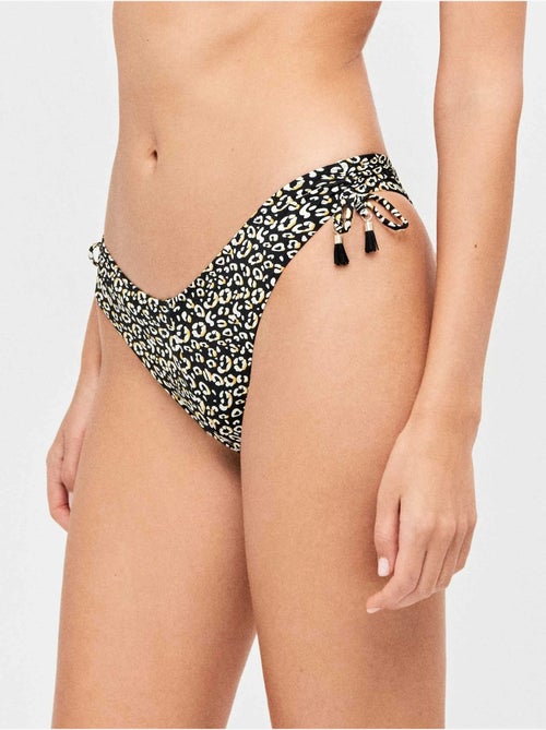 Culotte de bikini brésilien à la coupe en v - Kiabi Culotte de bikini brésilien à la coupe en v - Kiabi