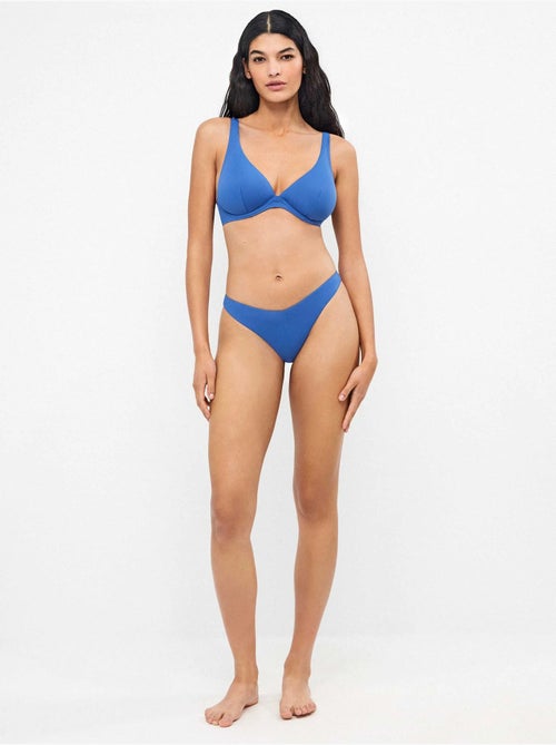 Culotte de bikini brésilien coupe en v - Kiabi Culotte de bikini brésilien coupe en v - Kiabi