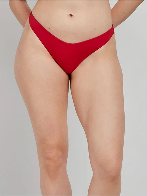 Culotte de bikini brésilien coupe en v - Kiabi Culotte de bikini brésilien coupe en v - Kiabi