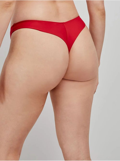 Culotte de bikini brésilien coupe en v - Kiabi Culotte de bikini brésilien coupe en v - Kiabi