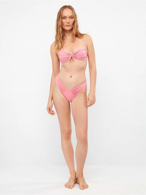 Culotte de bikini brésilien coupe v - Kiabi Culotte de bikini brésilien coupe v - Kiabi