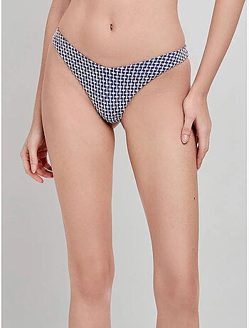 Culotte de bikini brésilienne coupée en v
