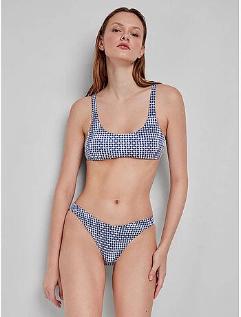 Culotte de bikini brésilienne coupée en v