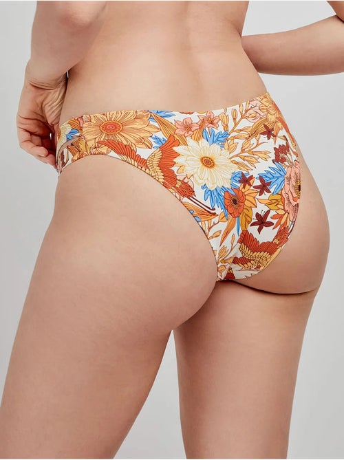 Culotte de bikini classique à imprimé floral rétro - Kiabi Culotte de bikini classique à imprimé floral rétro - Kiabi