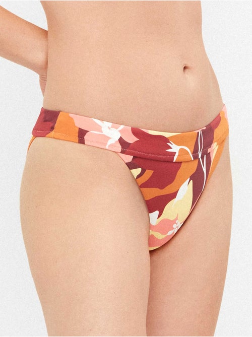 Culotte de bikini classique à imprimé géométrique rétro - Kiabi Culotte de bikini classique à imprimé géométrique rétro - Kiabi