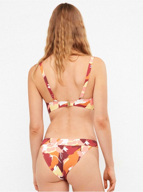Culotte de bikini classique à imprimé géométrique rétro - Kiabi Culotte de bikini classique à imprimé géométrique rétro - Kiabi