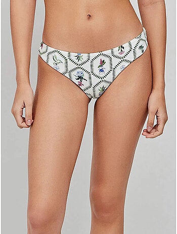 Culotte de bikini classique réversible