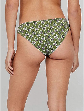 Culotte de bikini classique réversible