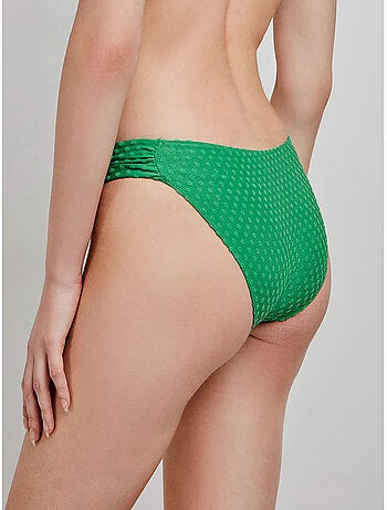 Culotte de bikini imprimé microdots
