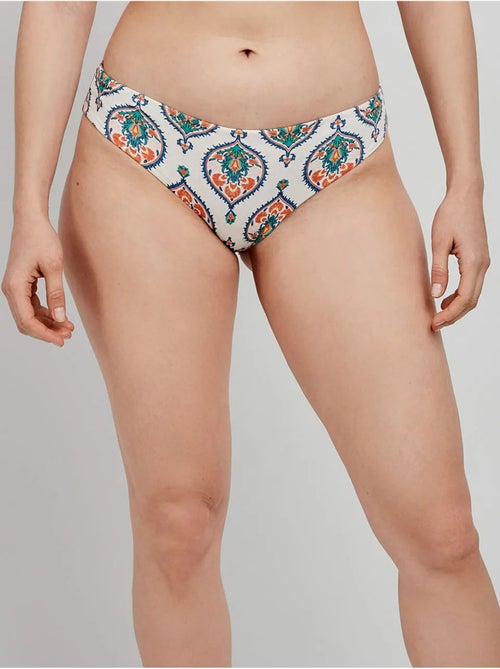 Culotte de bikini réversible en tissu imprimé - Kiabi Culotte de bikini réversible en tissu imprimé - Kiabi