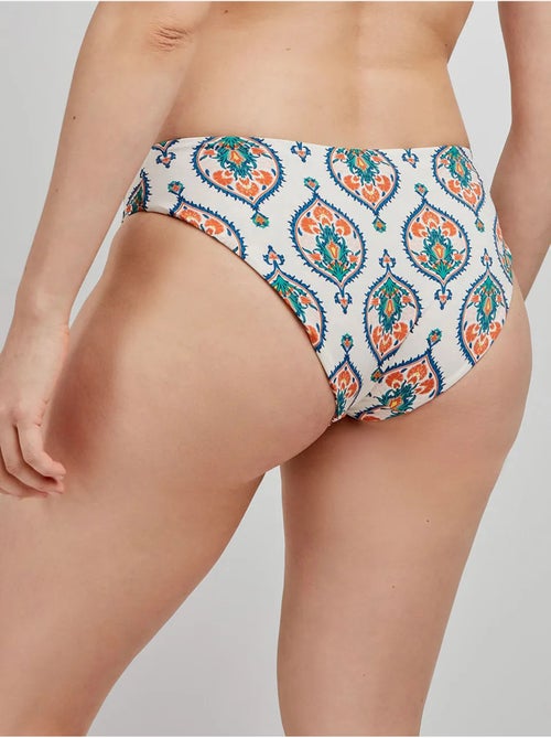 Culotte de bikini réversible en tissu imprimé - Kiabi Culotte de bikini réversible en tissu imprimé - Kiabi