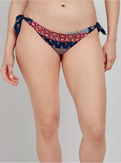 Culotte de bikini réversible et ajustable - Kiabi Culotte de bikini réversible et ajustable - Kiabi