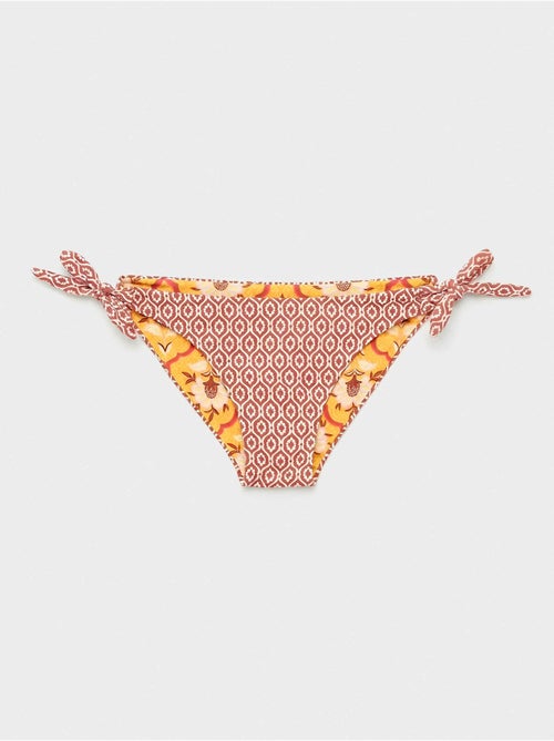 Culotte de bikini réversible et ajustable - Kiabi Culotte de bikini réversible et ajustable - Kiabi