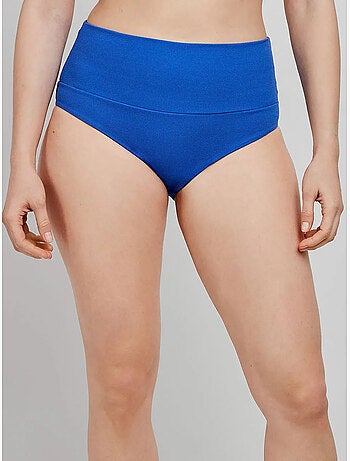 Culotte de bikini taille haute multiposition