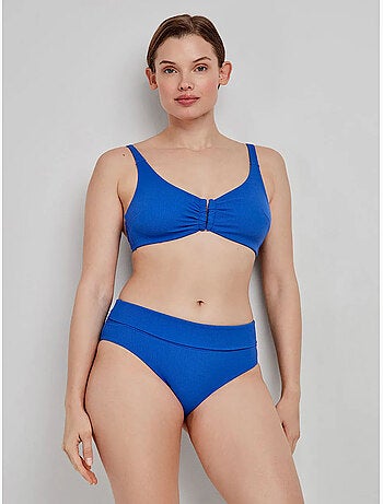 Culotte de bikini taille haute multiposition