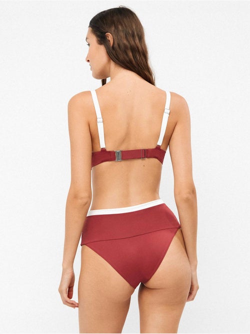Culotte de bikini taille haute multiposition - Kiabi Culotte de bikini taille haute multiposition - Kiabi
