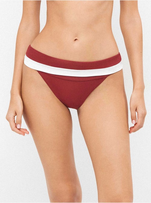 Culotte de bikini taille haute multiposition - Kiabi Culotte de bikini taille haute multiposition - Kiabi