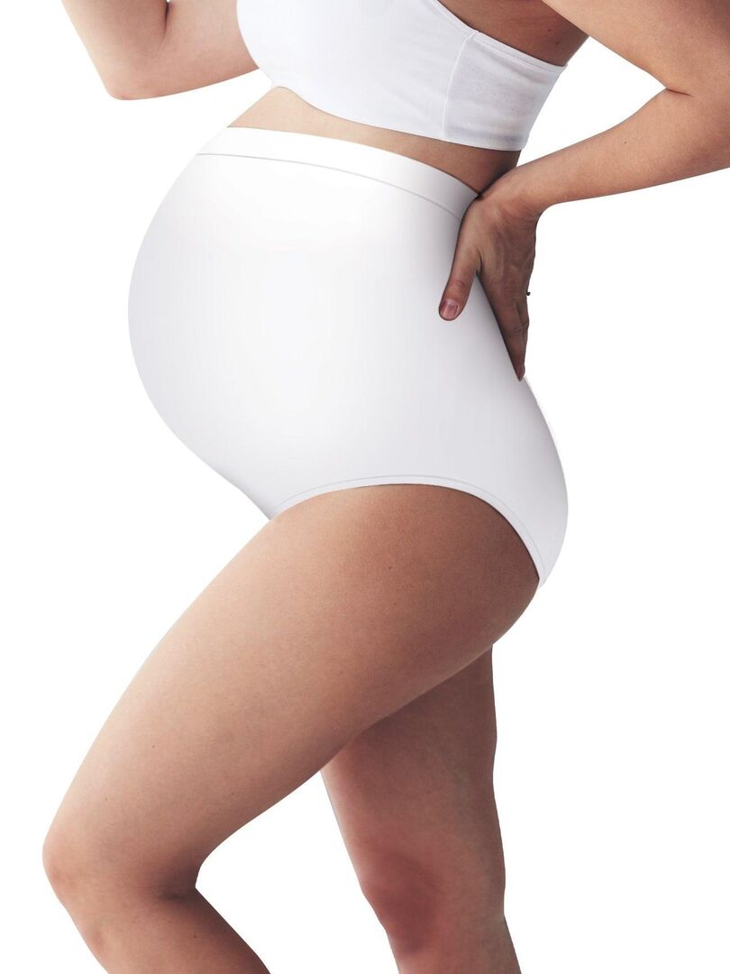 Culotte Grossesse Herzmutter - Slip Maternité Confortable En Coton Extensible - Sur-ventre