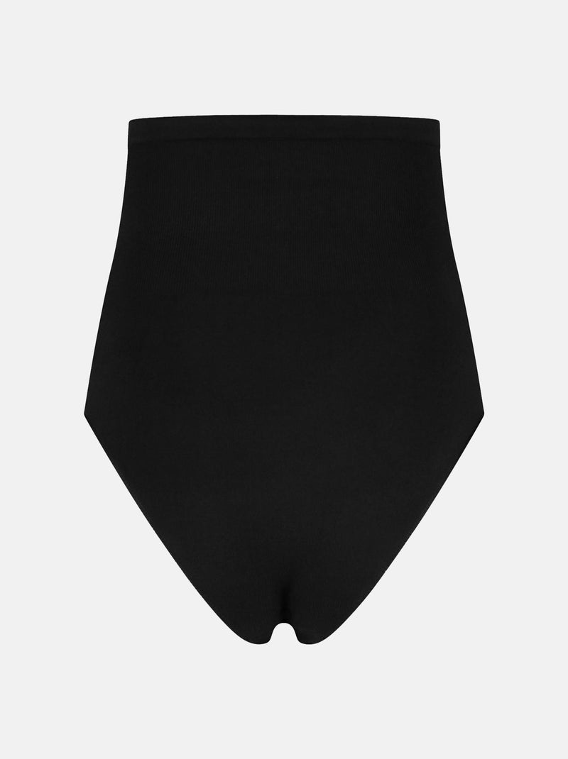 Culotte de grossesse sans coutures ,  effet galbant  (Mamsy) Noir - Kiabi