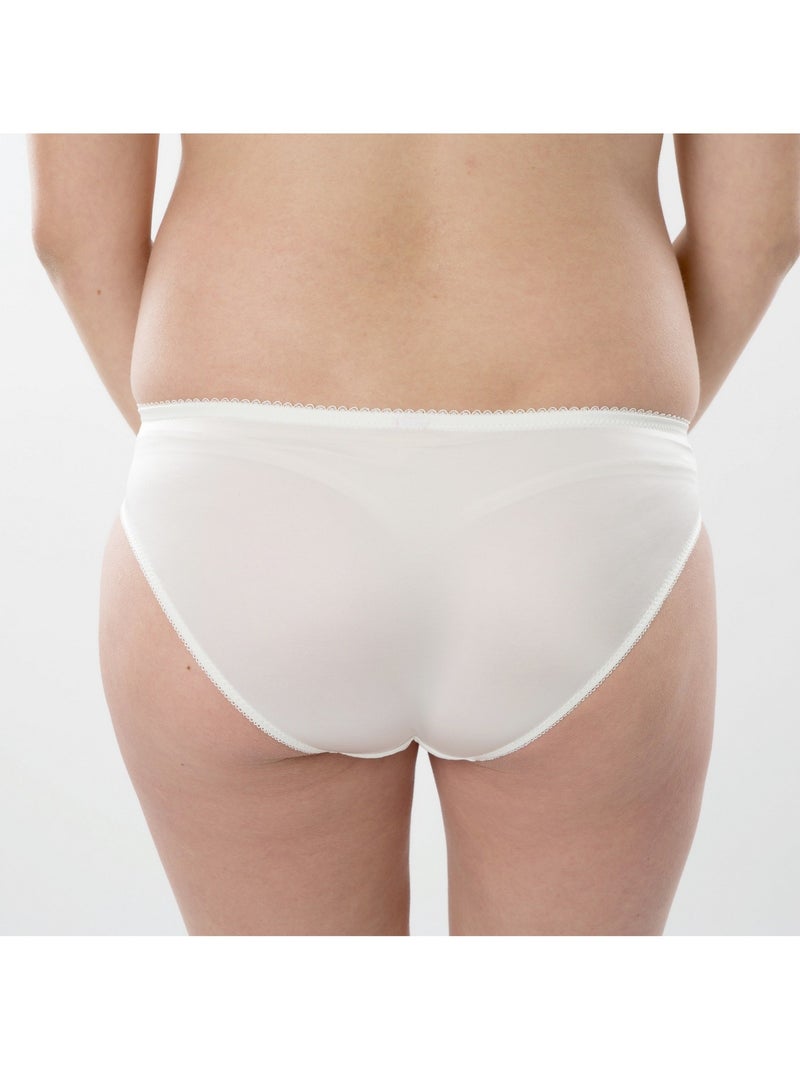 Culotte de maternité ANGÉLIQUE 'Bogema' Blanc cassé - Kiabi