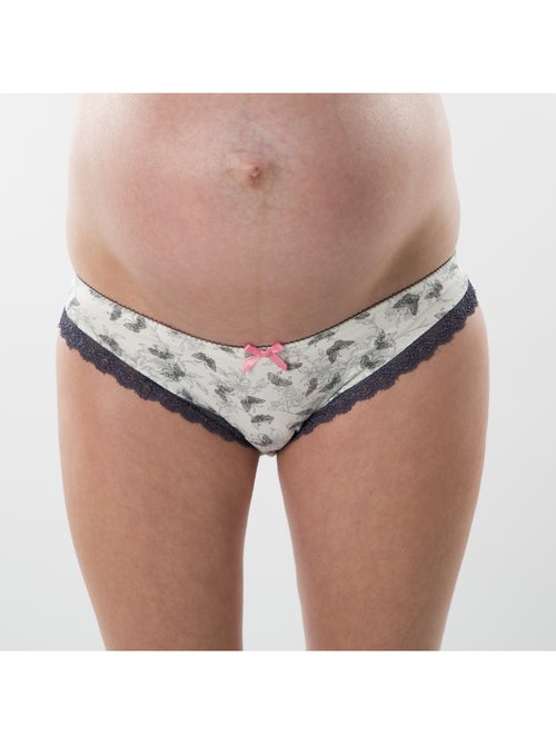 Culotte de maternité JARDIN DE PAPILLONS 'Bogema' - Kiabi