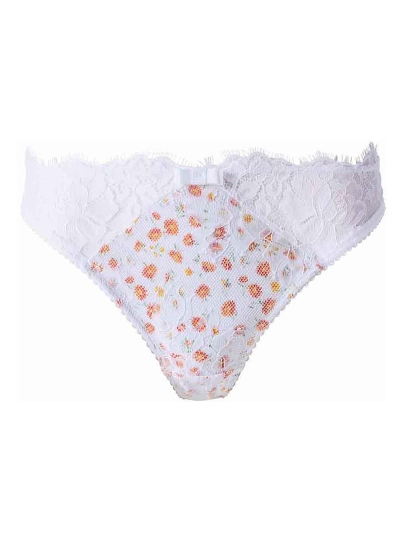Culotte DÉFILÉ - Brigitte Bardot Lingerie Blanc - Kiabi