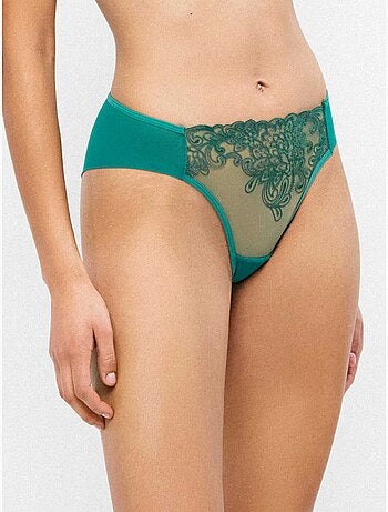 Culotte dentelle brodée