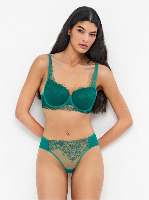 Culotte dentelle brodée - Kiabi
